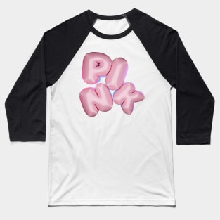 Pink Balloons Baseball T-Shirt